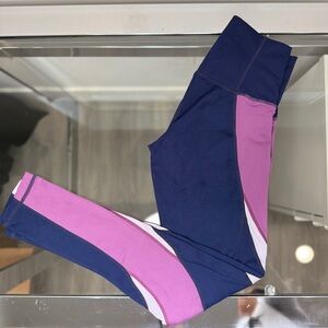 DYI Women’s Yoga Gym Blue & Purple Leggings (XS)